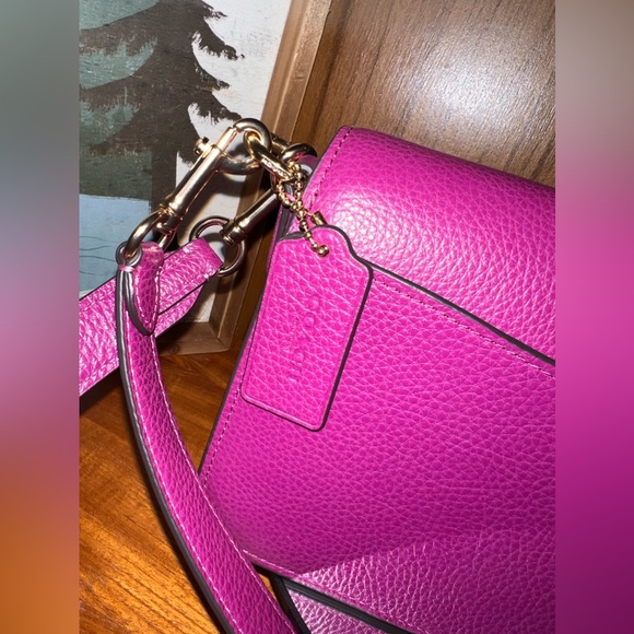 COACH Morgan Shoulder Bag With Jumbo Floral Print - Picture 6 of 12